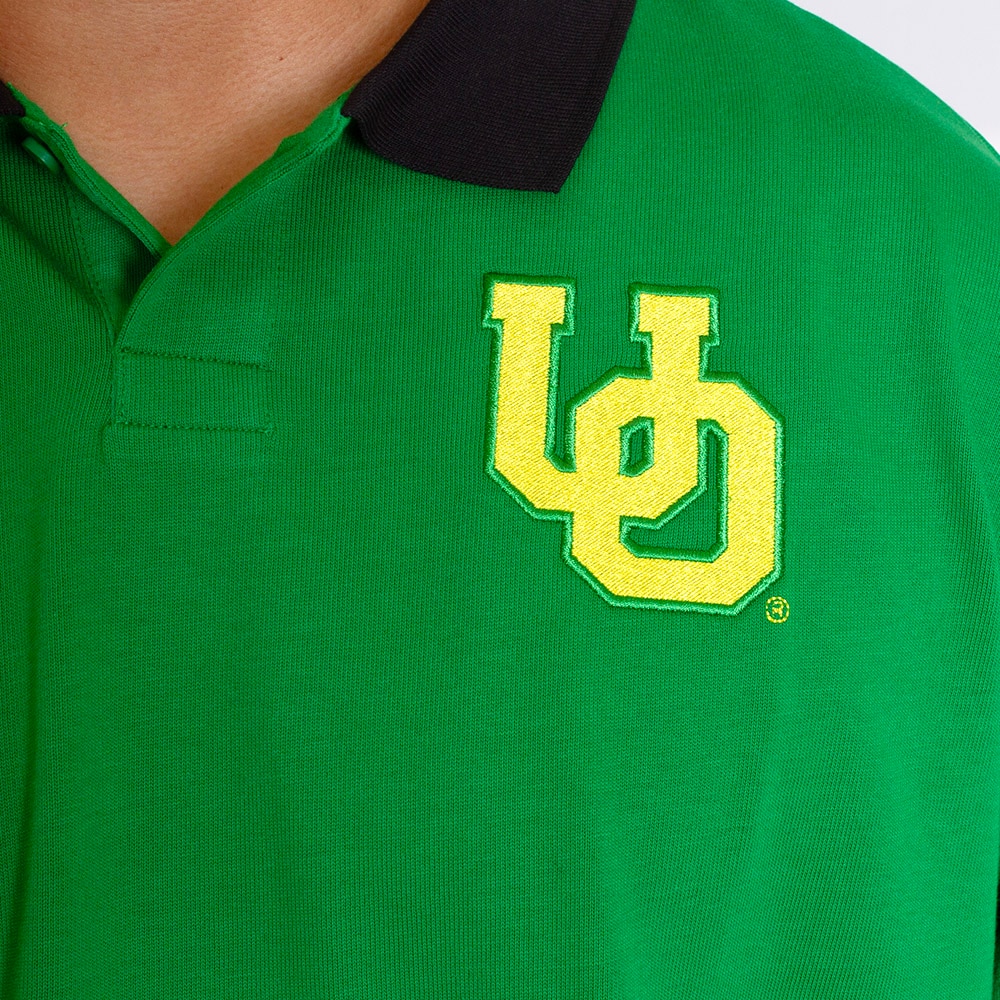 Interlocking UO, Nike, Green, Polo, Cotton, Men, Jersey fabric, Combed, Legacy, Oversized fit, 2024, Shirt, 841157